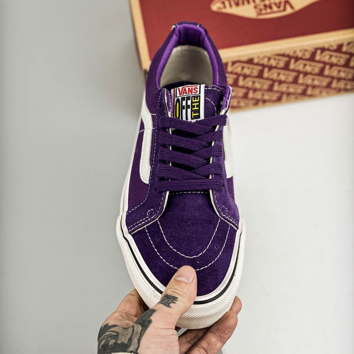 Vans Sk8-Hi - Suede Gothic Grape