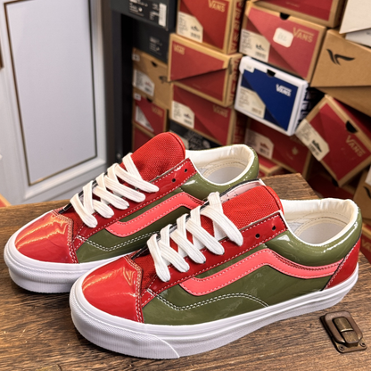 Vans LX Old Skool 36 Patent Leather - Bordeaux Olive