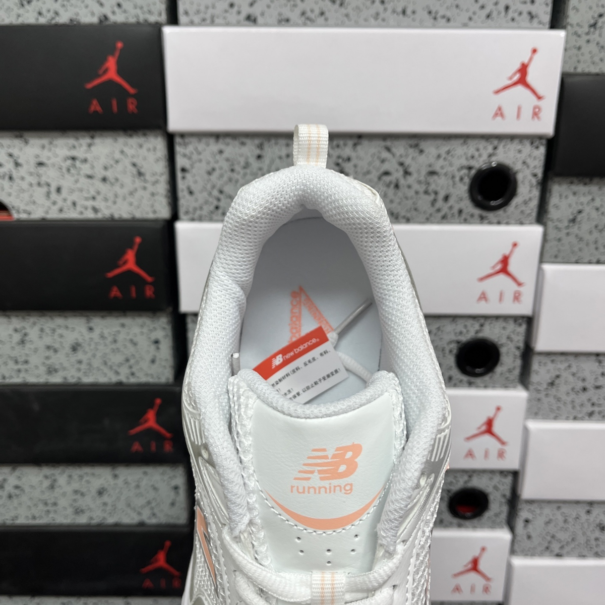 New Balance 530 - White Light Pink