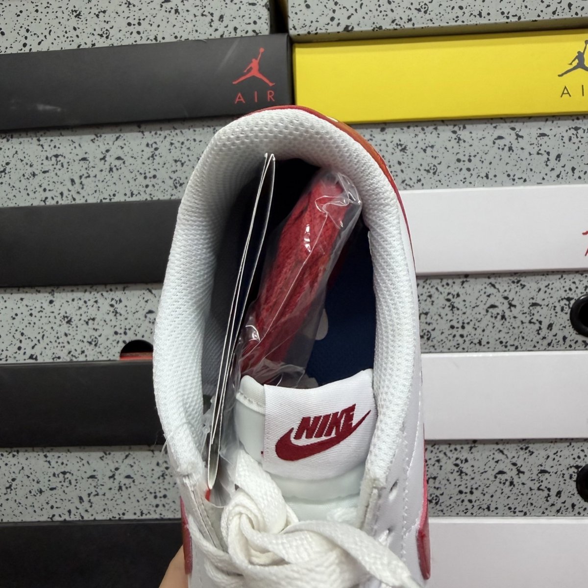 Nike Cortez Leather - White Varsity Red