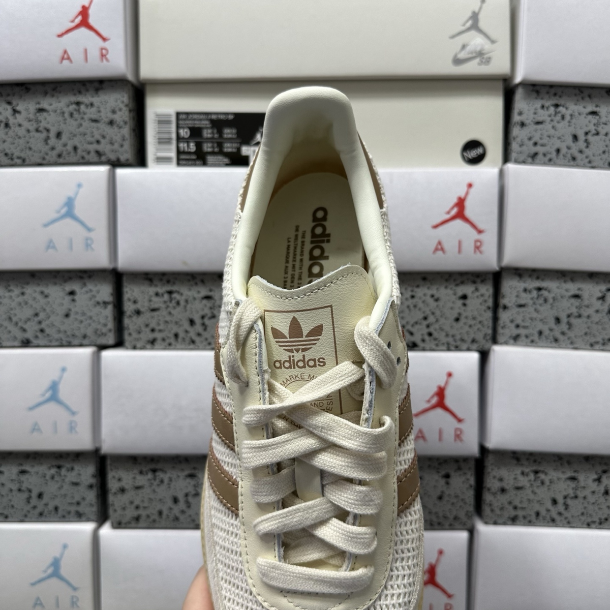 Adidas Samba - Cream White Cardboard