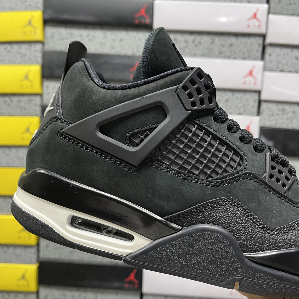 Nigel Sylvester x Air Jordan 4 Retro OG SP - Brick By Brick Black