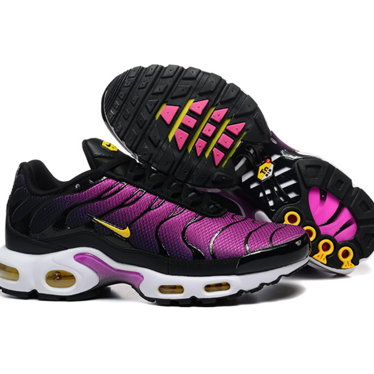 Nike Air Max Plus - Black Laser Orange Hyper Violet