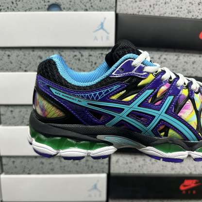Asics Gel Nimbus 16 - Black / Iridescent Swirl