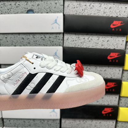 Hello Kitty x Adidas Samba - Cloud Silver Clear Pink