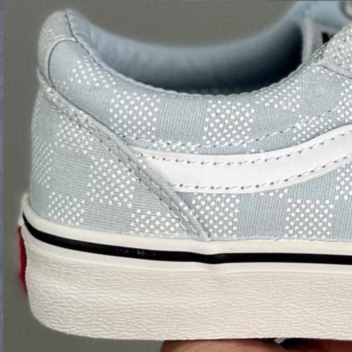 Vans Old Skool  Checkerboard - Dawn Mist Blue