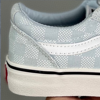 Vans Old Skool  Checkerboard - Dawn Mist Blue