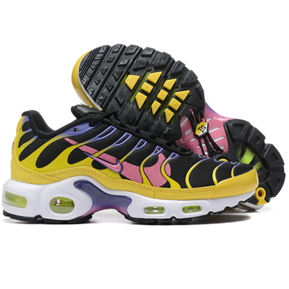 Nike Air Max Plus - Black Multi-Color Yellow Pink