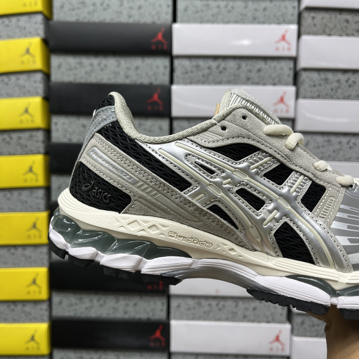 Kith x Asics Gel Kayano 12.1 - Peat Cream