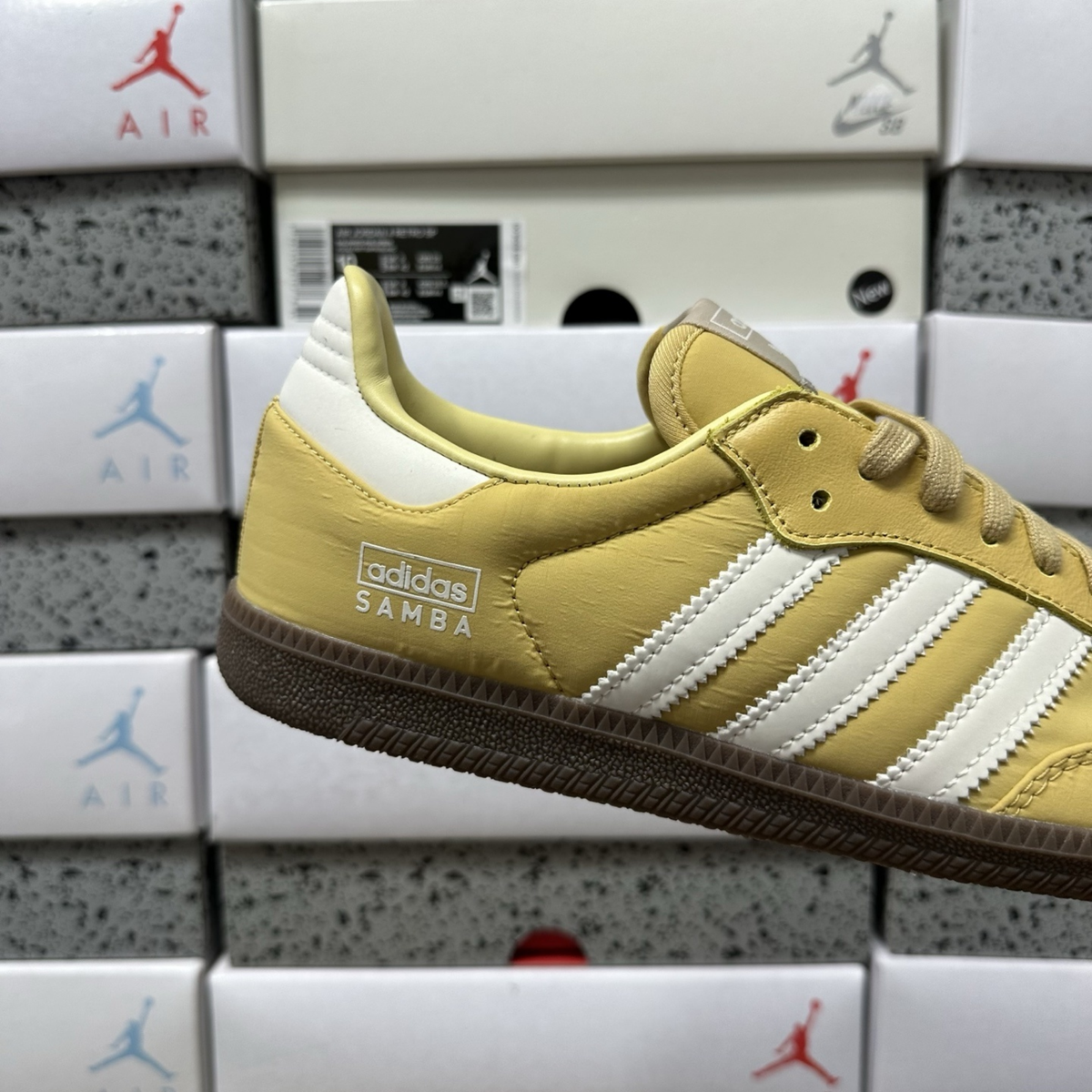 Adidas Samba -  Reflective Nylon Oat