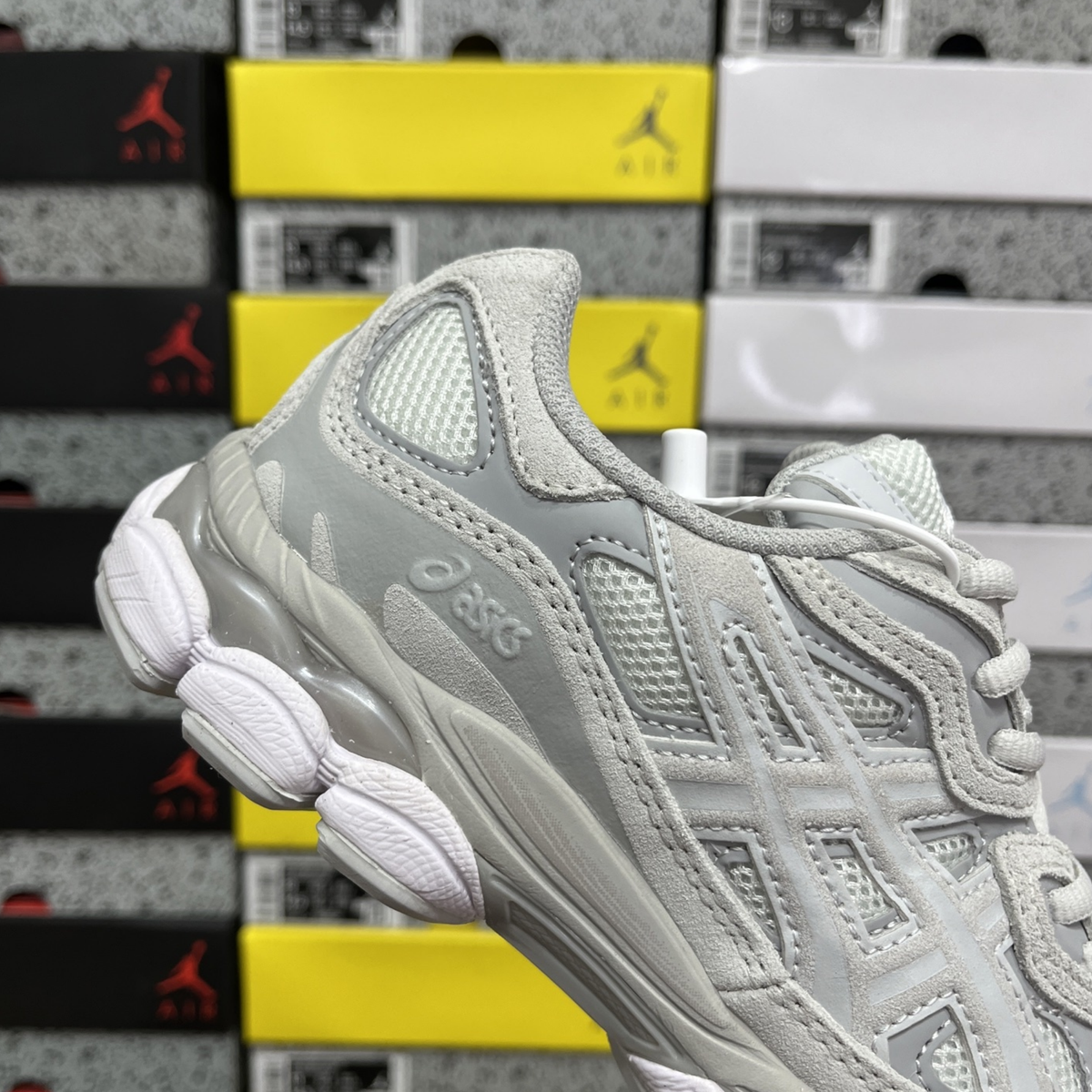 Asics Gel NYC - White Smoke Grey