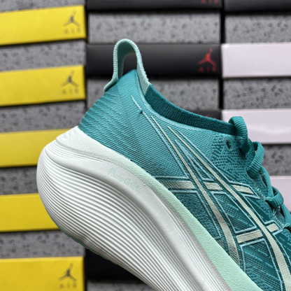 Asics Gel Nimbus 27 - Wave Teal / Illuminate Mint