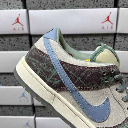 Crenshaw Skate Club X Nike SB Dunk Low - Sail Blue Cedar