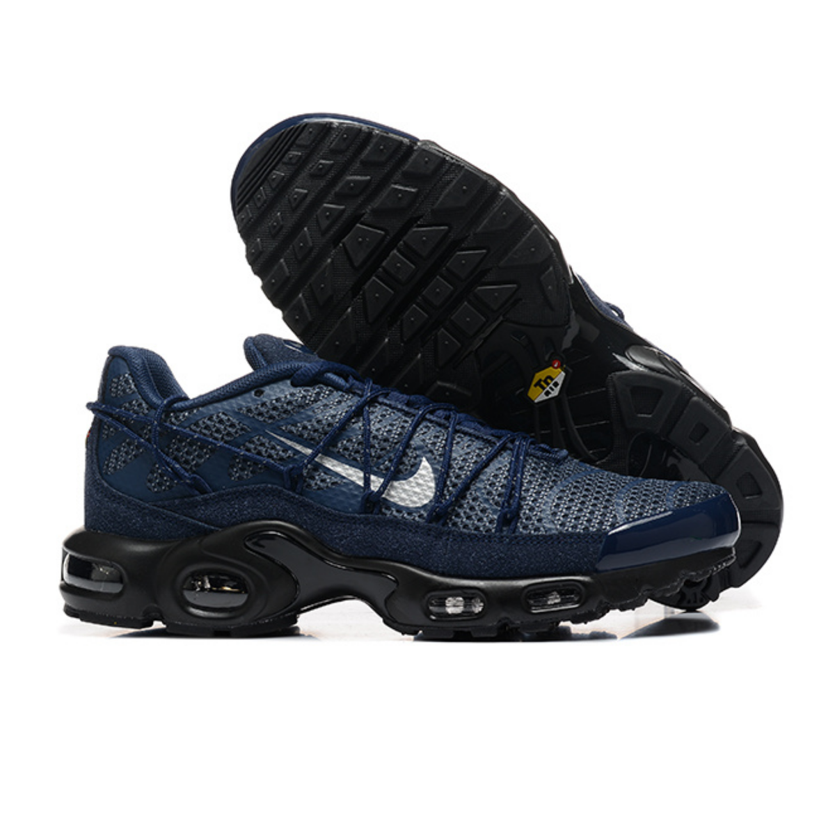 Nike Air Max Plus - Navy Reflective Toggle Lacing