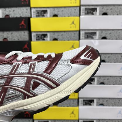 Asics Gel 1130 - White Maroon Banner