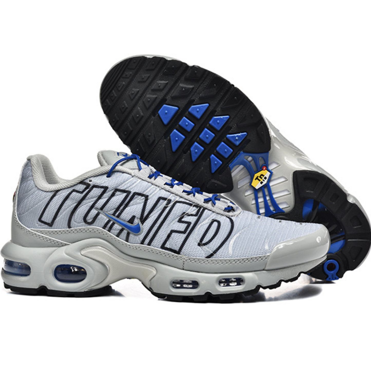 Nike Air Max Plus - Tuned Graphic Silver Blue