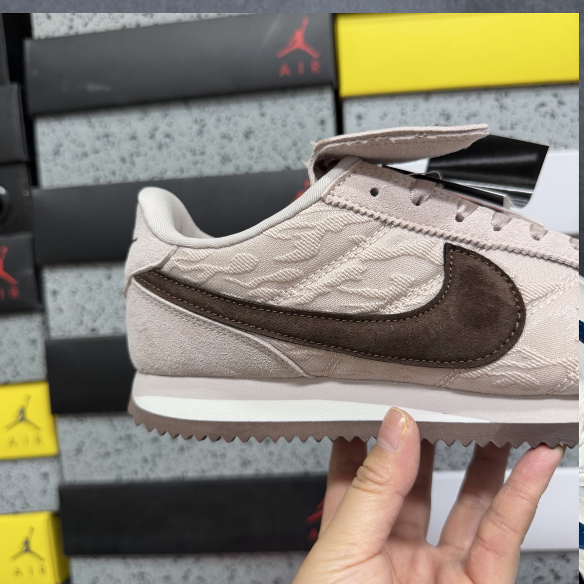 Nike Cortez W Cortez Textile - Silt Red/Phantom/Light Chocolate