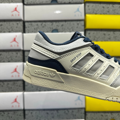 Adidas Drop Step Low - Off White / Halo Blue