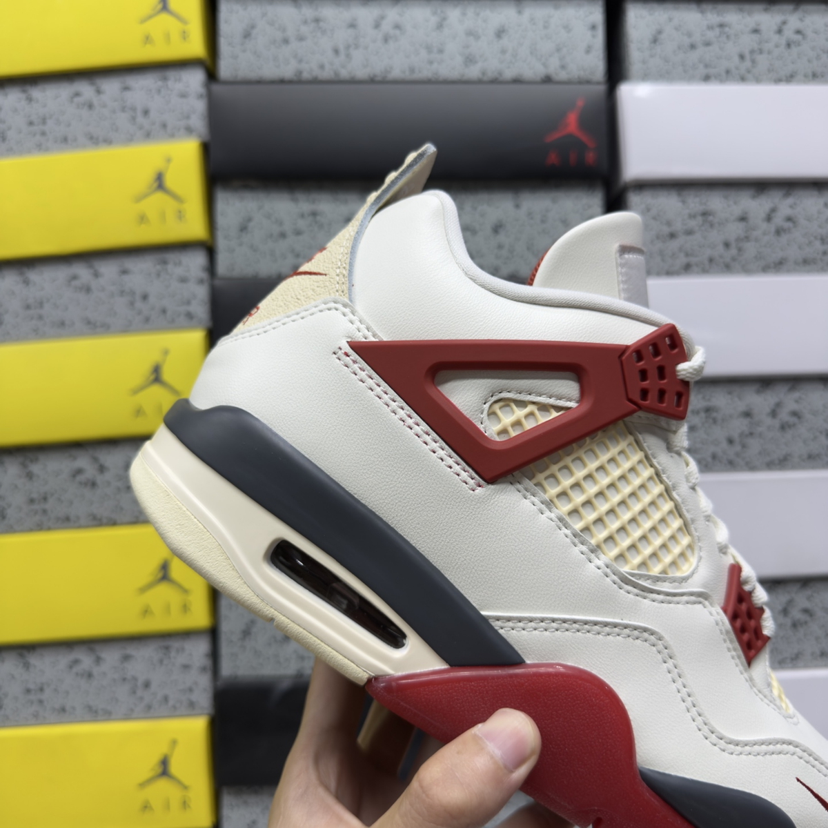 Nigel Sylvester x Air Jordan 4 Retro OG SP - Brick After Brick