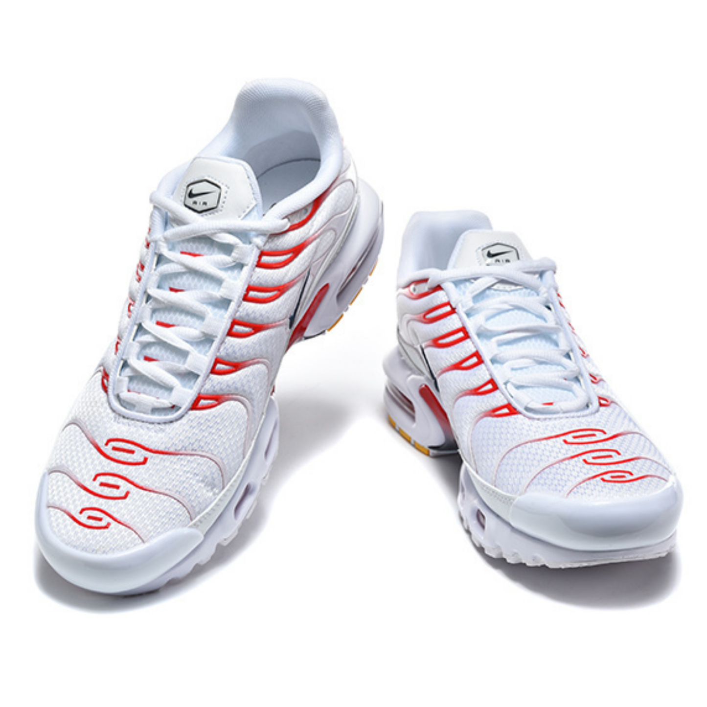 Air Max Plus - USA Pure Platinum University Red White