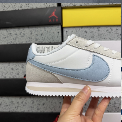 Nike Cortez Textile - White Light Armory Blue