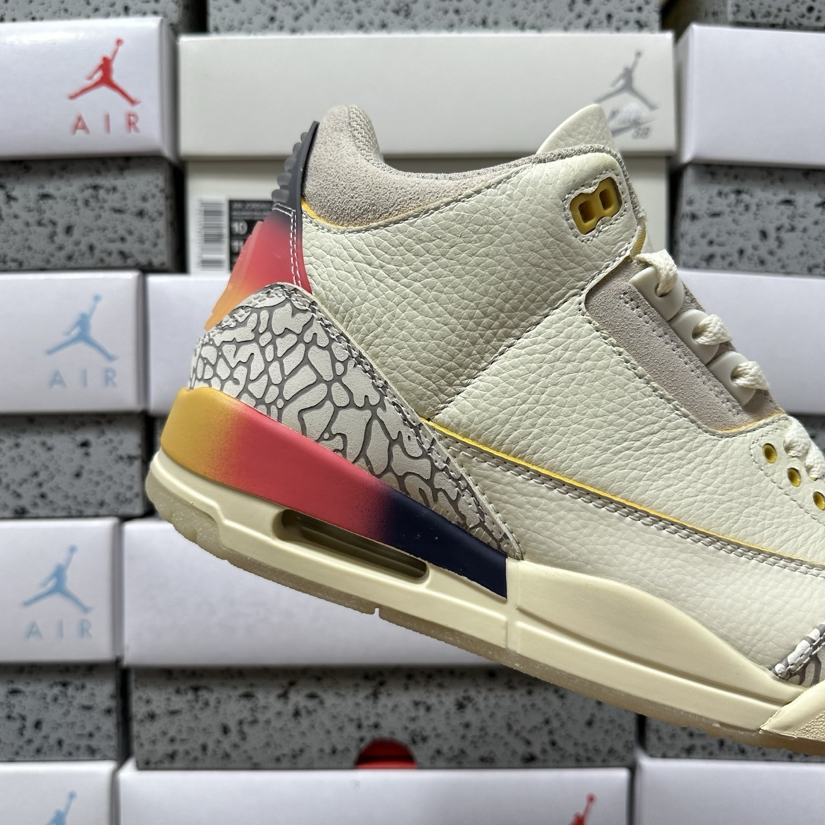 J Balvin x Air Jordan 3 Retro SP - Medellín Sunset