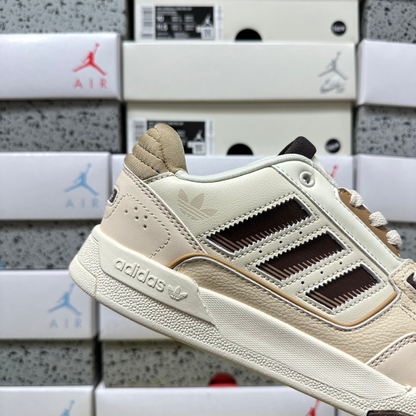 Adidas Drop Step Low 2.0 - Cream White Brown Cardboar