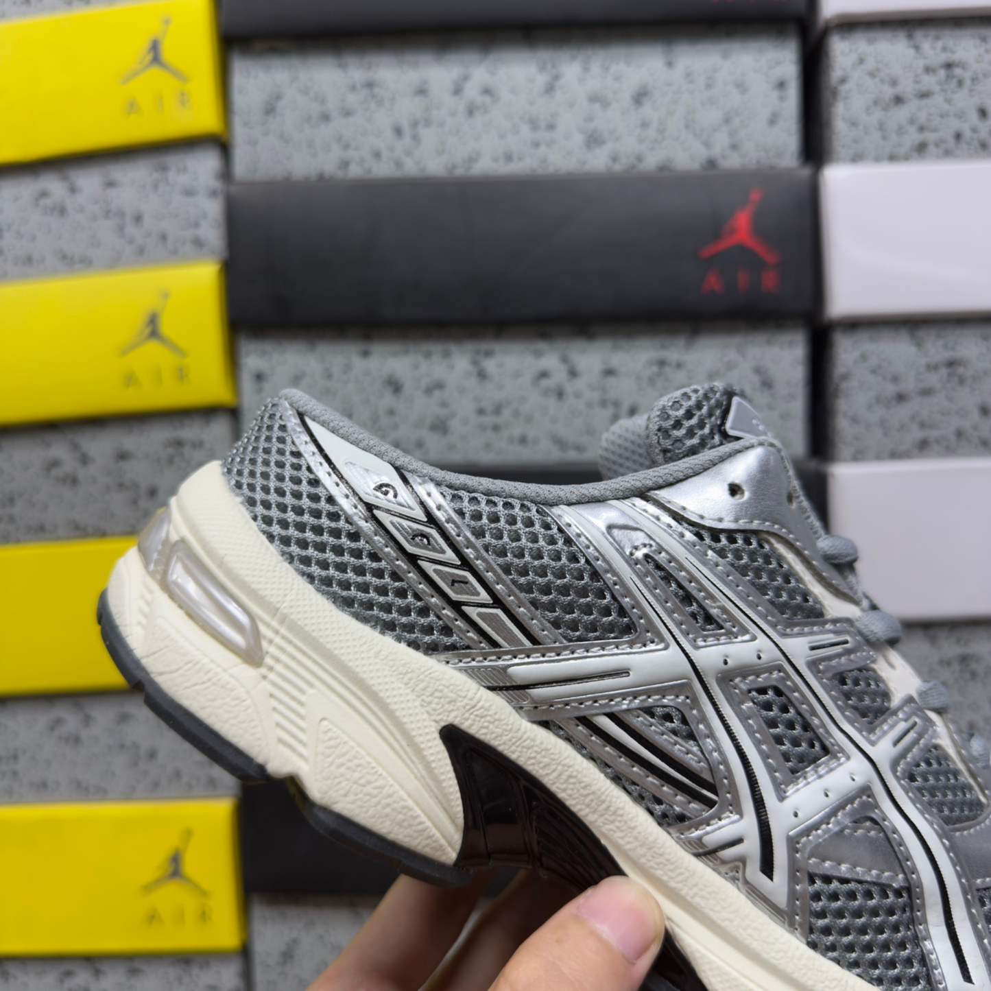 Asics Gel 1130 Mule - Silver Cream