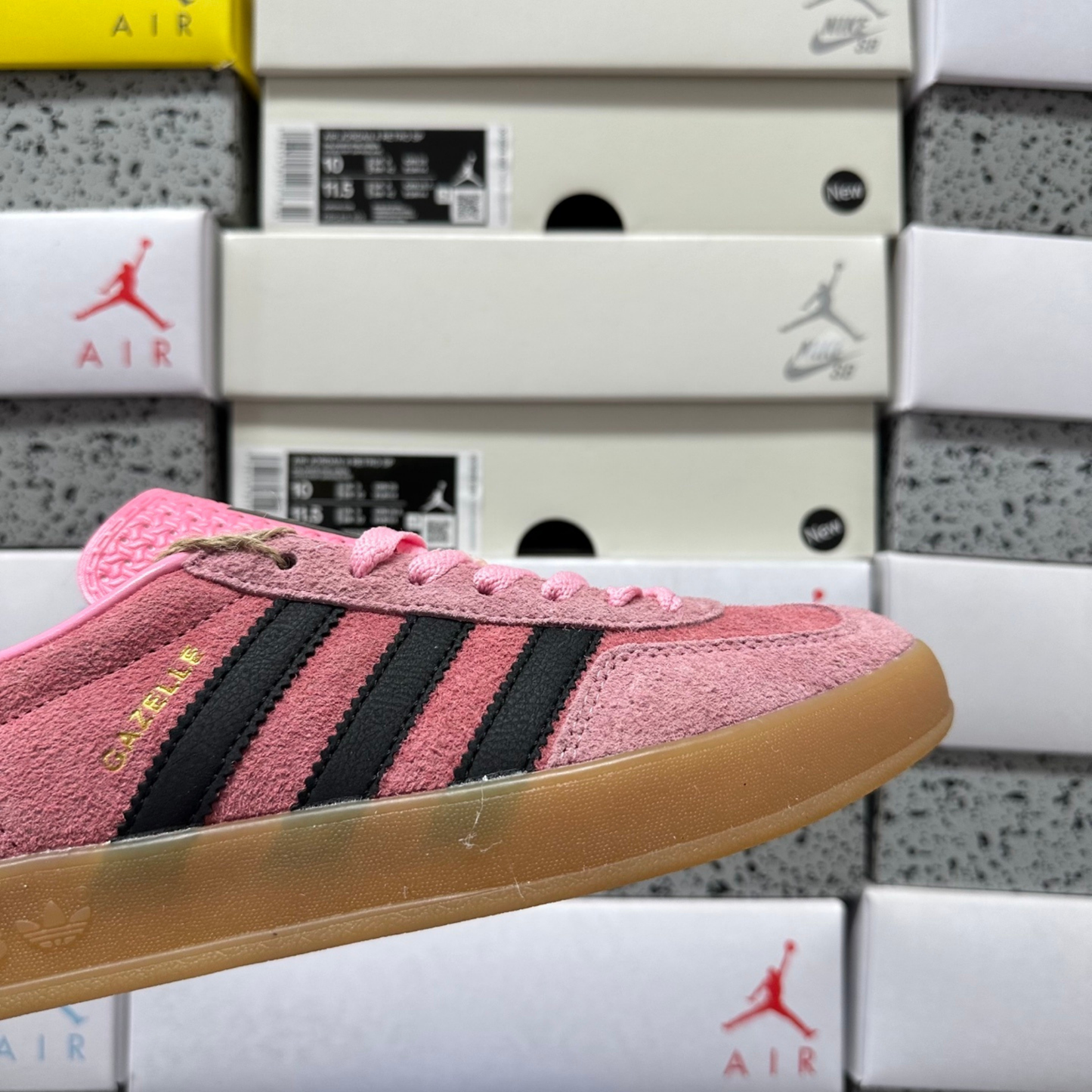Adidas Gazelle Indoor - Pink Black