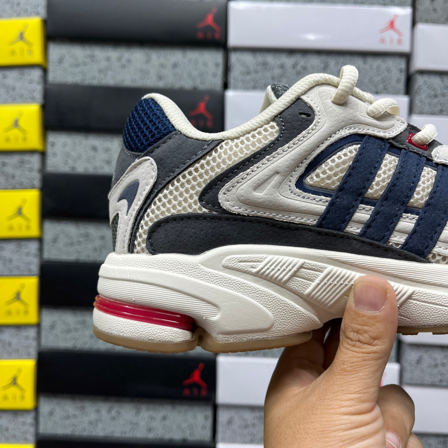 Adidas Response CL - White Preloved Ink Better Scarlet