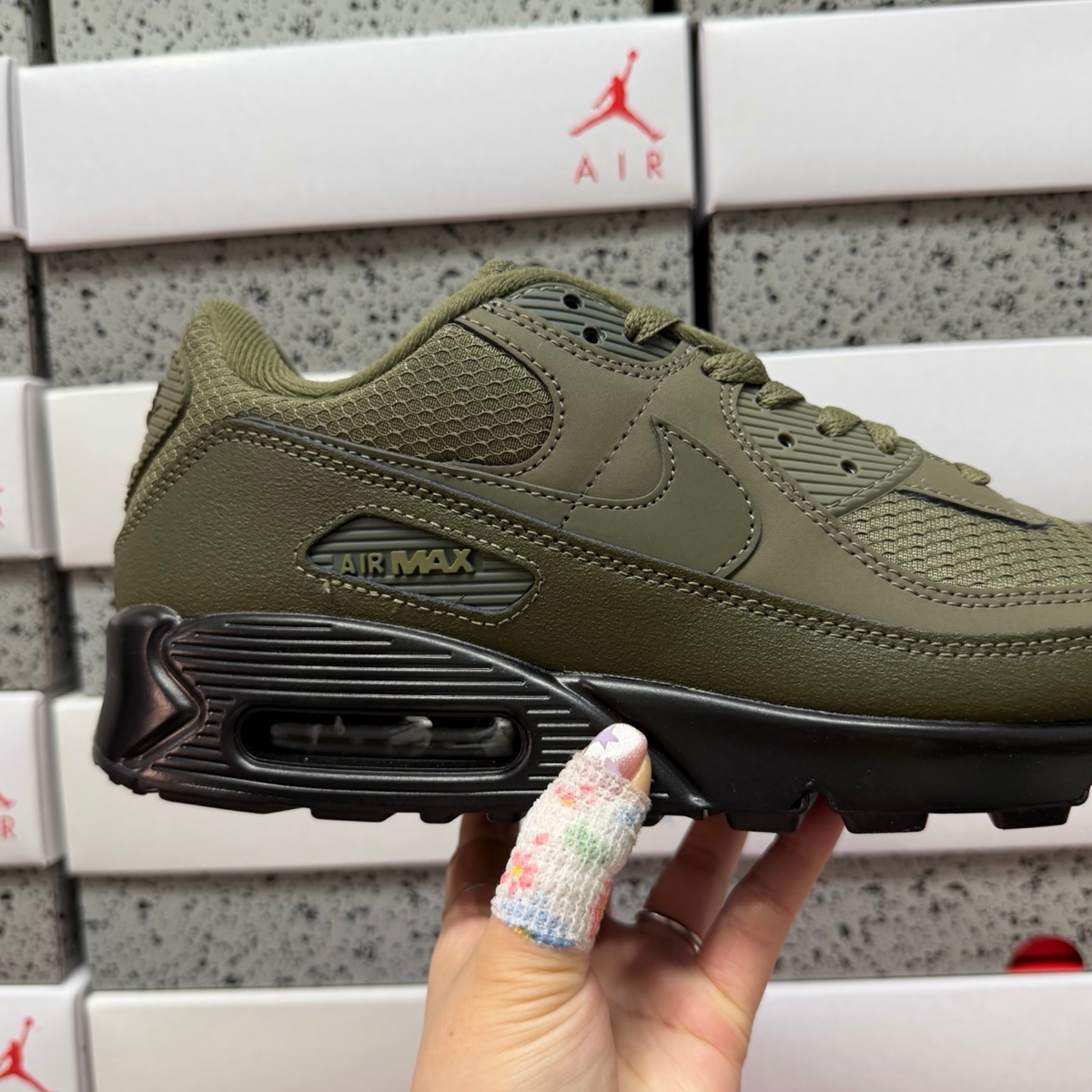 Nike Air Max 90 - Medium Olive Cargo Khaki