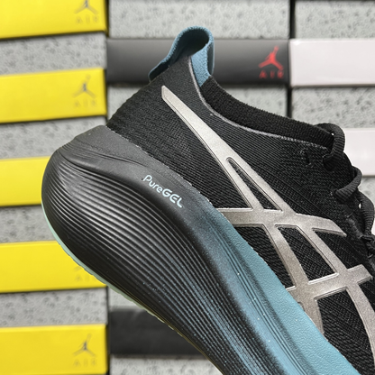 Asics Gel Nimbus 27 - Black / Pure Silver