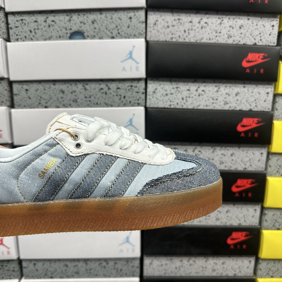 Atmos x Adidas Samba - Pink Denim