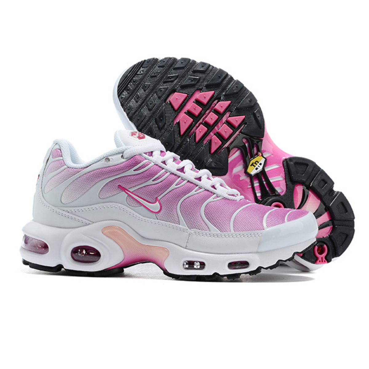 Nike Air Max Plus - Pink Gradient White