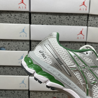 Asics Gel Kayano 12.1 - White Pure Silver Green