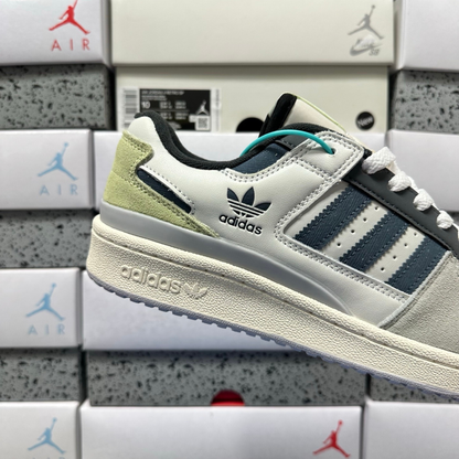 Adidas Forum Low - White Blue Green