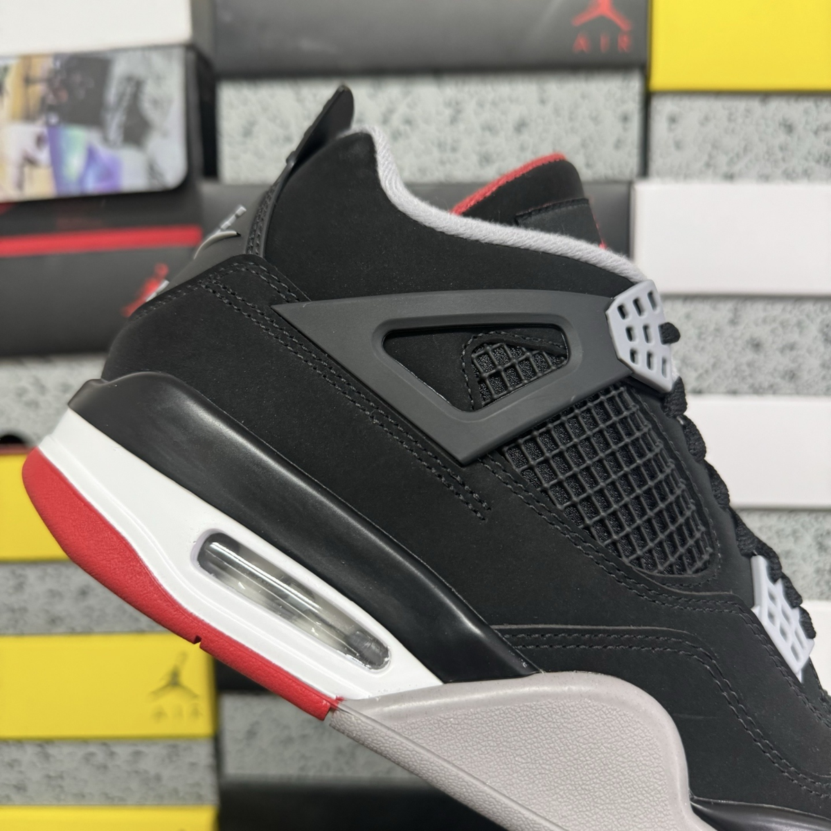 Air Jordan 4 Retro - Bred Reimagined