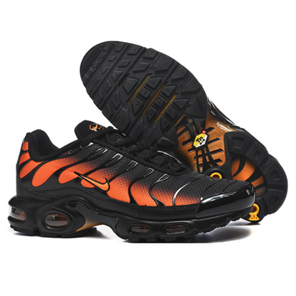 Nike Air Max Plus - Black Bright Crimson Sunset
