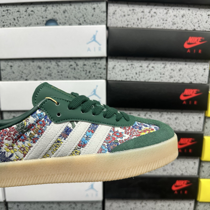 Liberty London x Adidas Samba - Collegiate Green