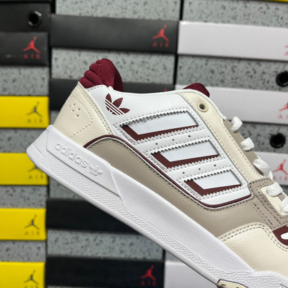Adidas Drop Step Low 2.0 - Cream White / Apricot / Crew Red