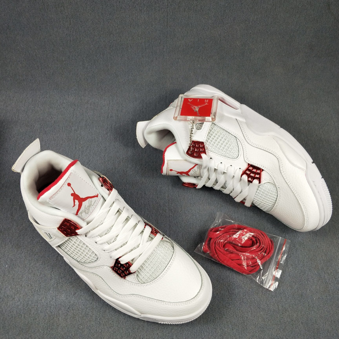 Air jordan 4 - Red Metallic