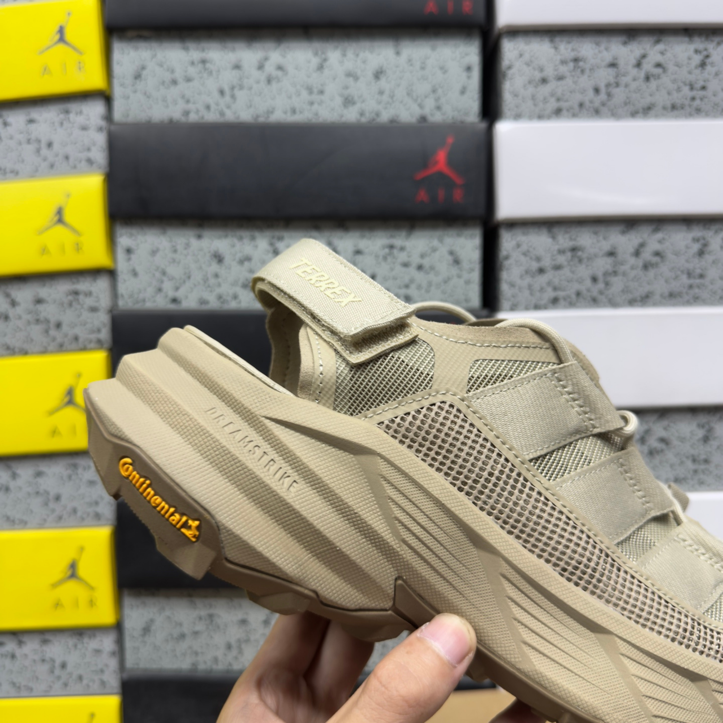 Adidas Terrex FreeHiker SL Sandals - Khaki Three