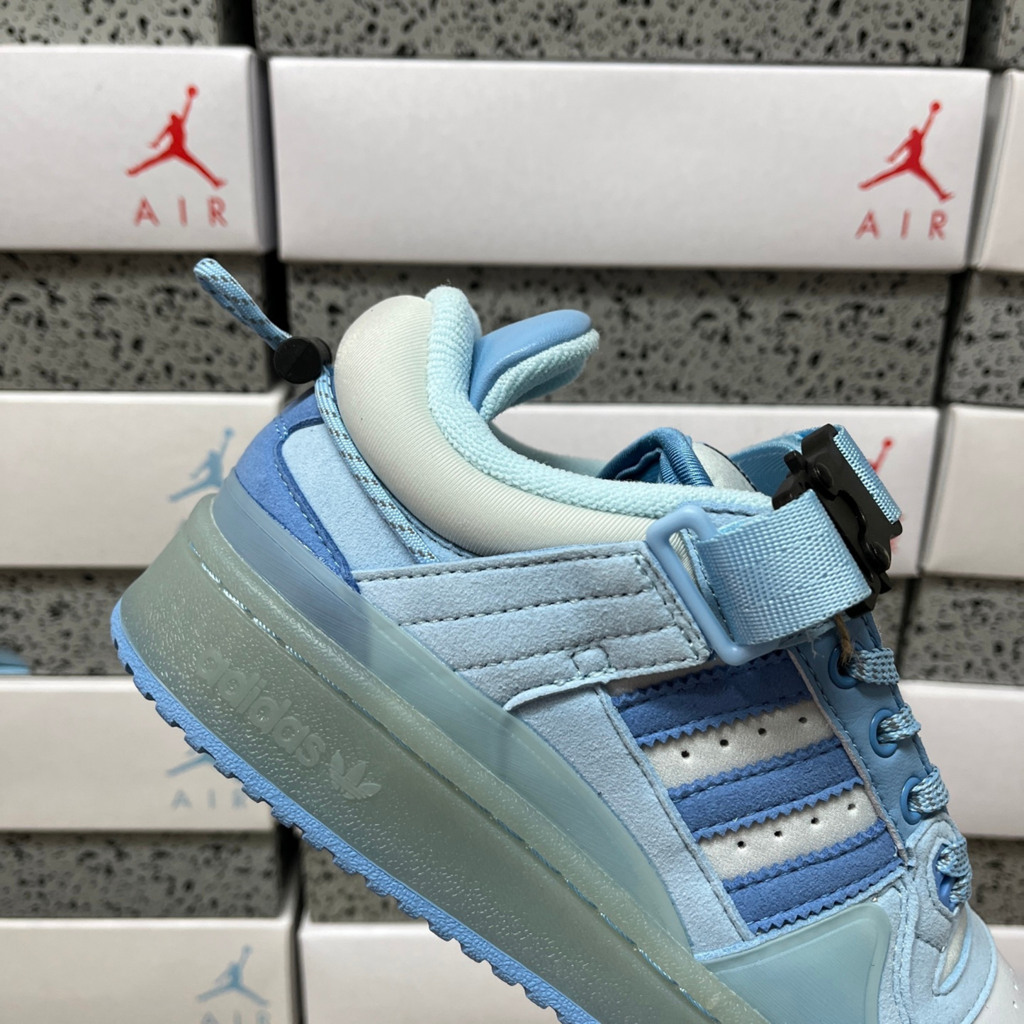 Adidas Forum Buckle Low  x Bad Bunny - Blue Tint