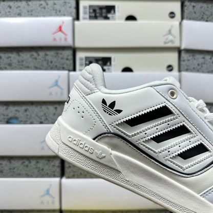 Adidas Drop Step Low 2.0 - Core White / Core Black / Grey One