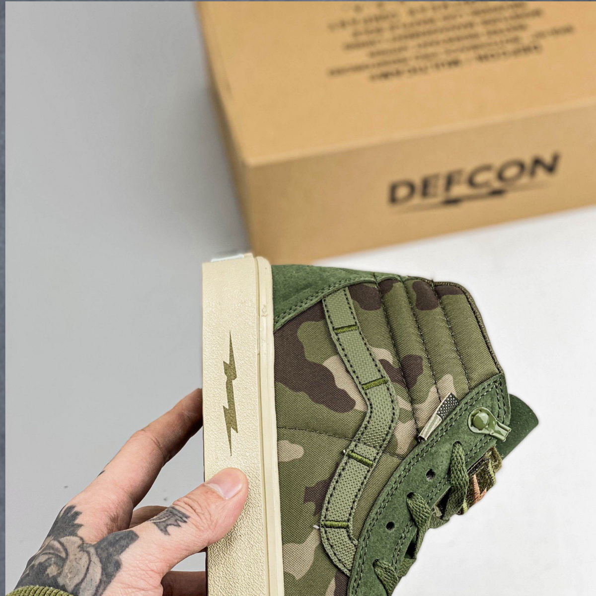 DEFCON X Vans Sk8-Hi Notchback Pro - Multicam Jungle