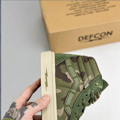DEFCON X Vans Sk8-Hi Notchback Pro - Multicam Jungle