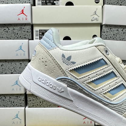 Adidas Drop Step Low 2.0 - White / Linen Blue / Beige