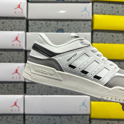 Adidas Drop Step Low - White Grey