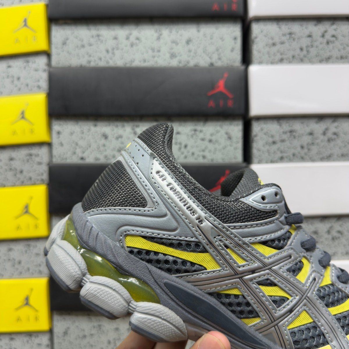 Asics Gel Cumulus 16 - Carrier Grey Pure Silver