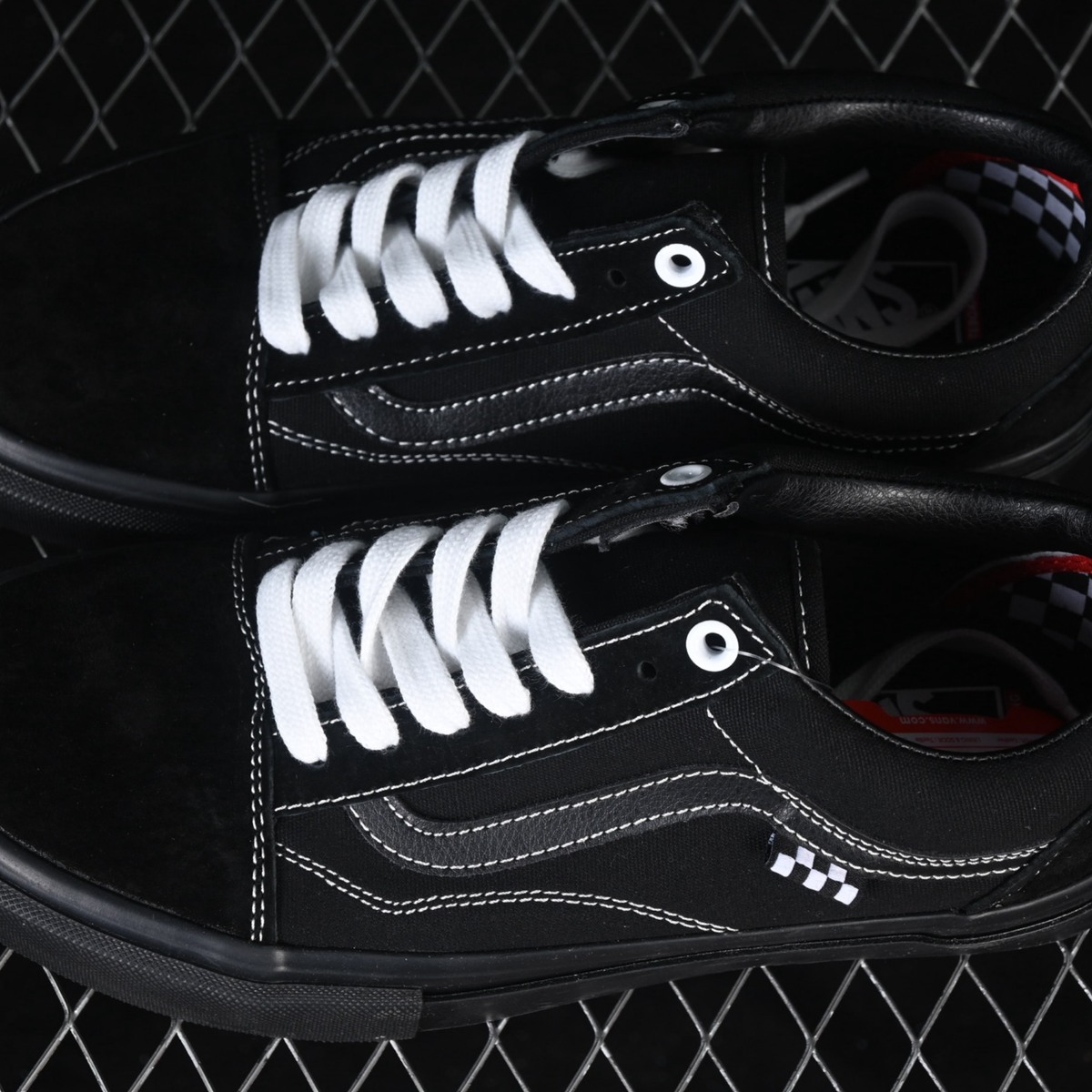 Vans Old School Stitch Warp - Black/True White